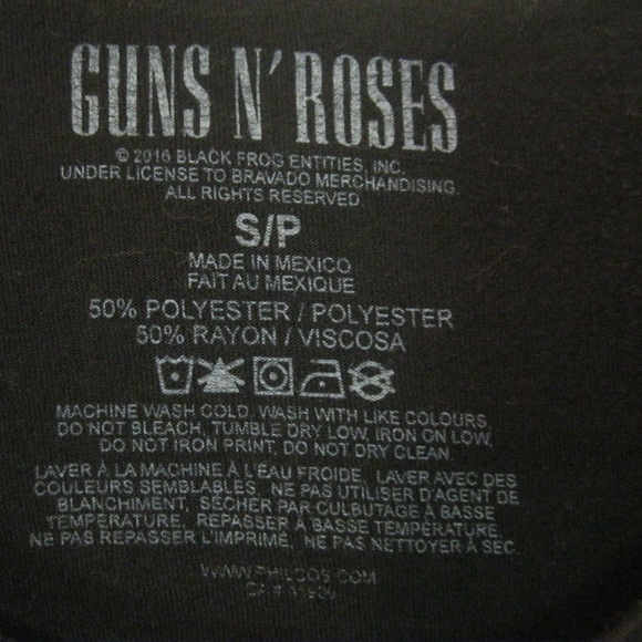 Guns N' Roses T-shirt Small Black - Picture 2 of 4